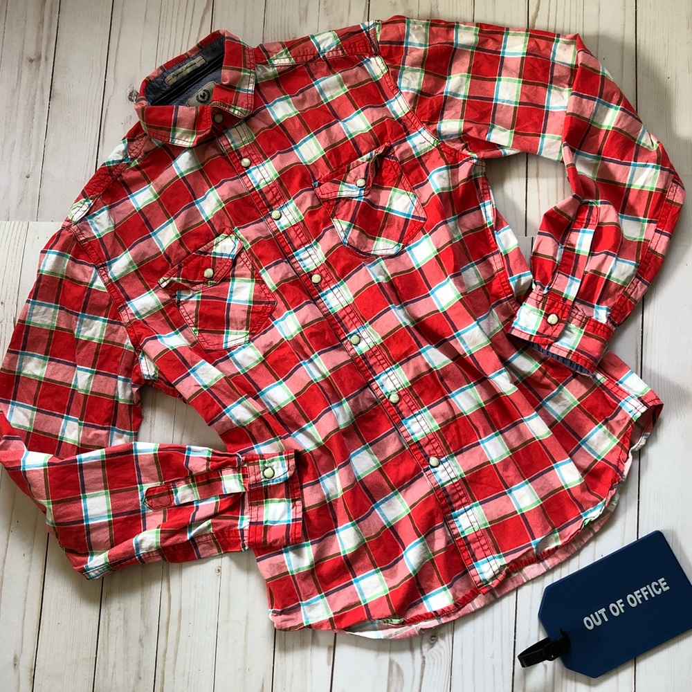Cactus Plaid Shirt
